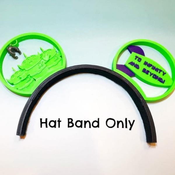 Sistema de sombrero intercambiable: ¡solo base de banda para sombrero!