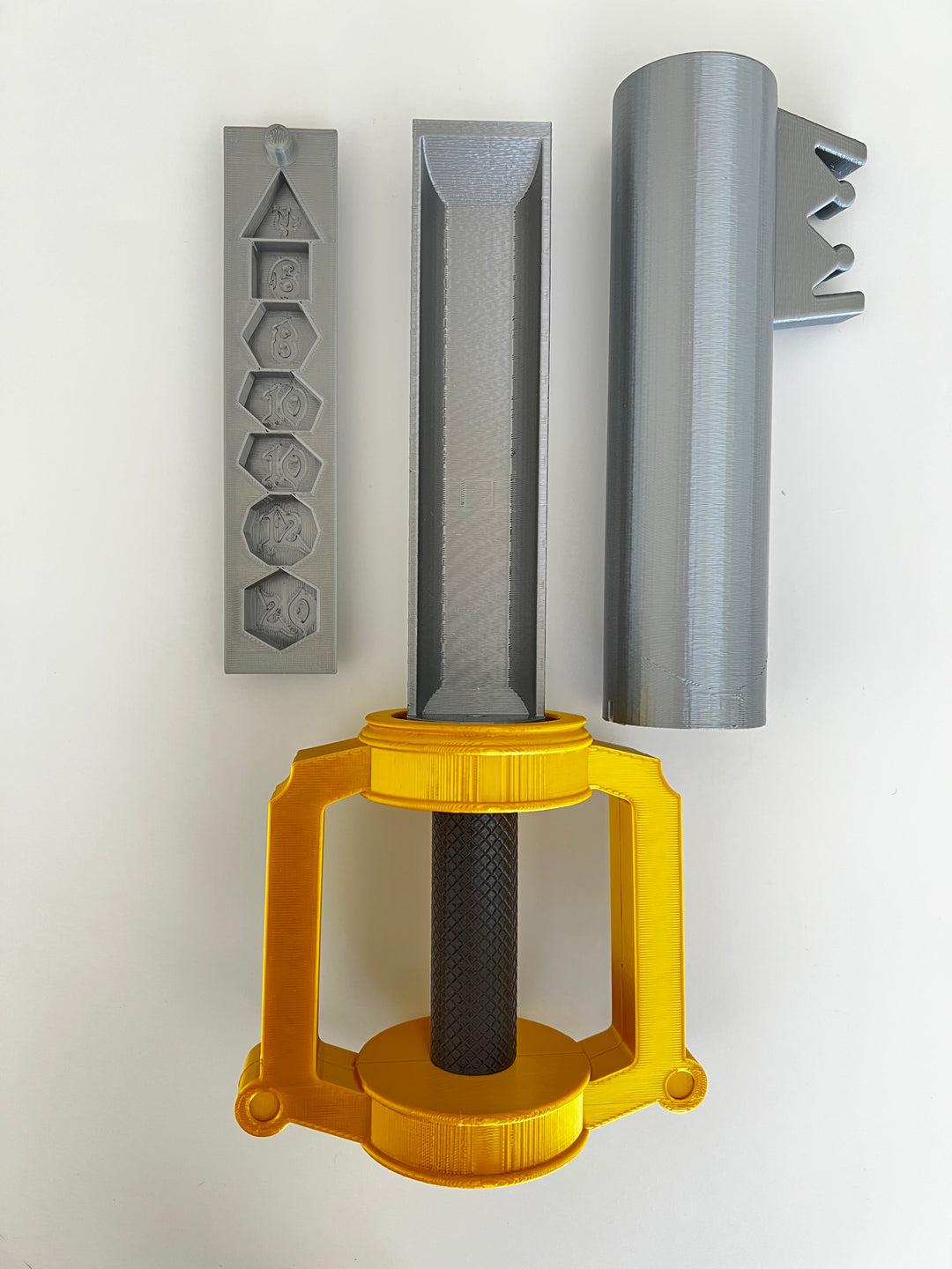 Caja de dados de llave espada