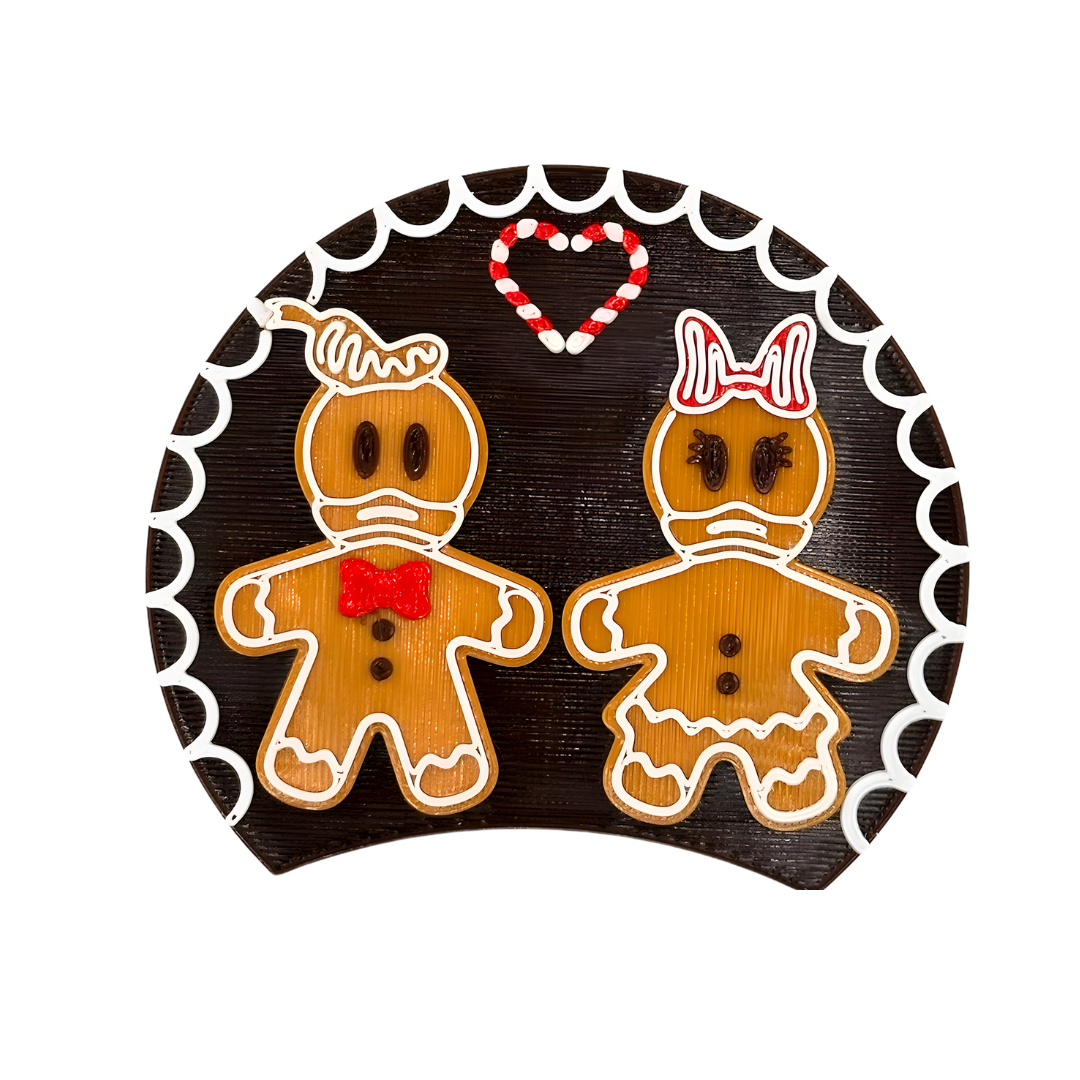 Gingerbread Couples Swap Insert