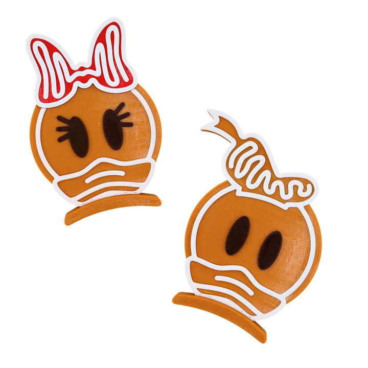 Gingerbread Ducks Ear Collection
