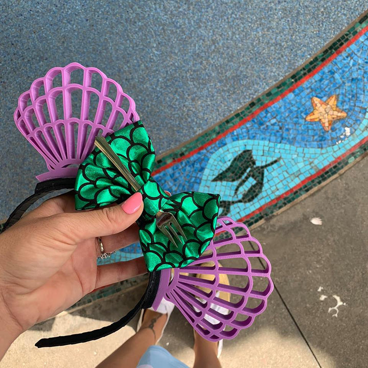 Conjunto de conchas de sirena